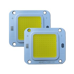 2 stuks high power real wattage led cob lamp chip warm wit natuurlijk wit en wit voor diy schijnwerper spotlight dc30-34v