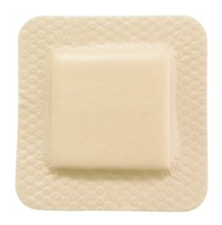 McKesson Lite Thin Silicone Foam Dressing with Border, 3" x 3", 200 Each - Case