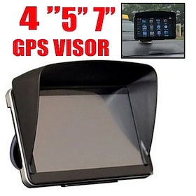 gps sat nav zonnescherm vizier voor 4.3 - 5 - 7 -inch screen shield auto gps accessoires zonnescherm gps cover block blind cap