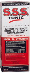 S.S.S. Tonic Iron with Vitamin B Supplement