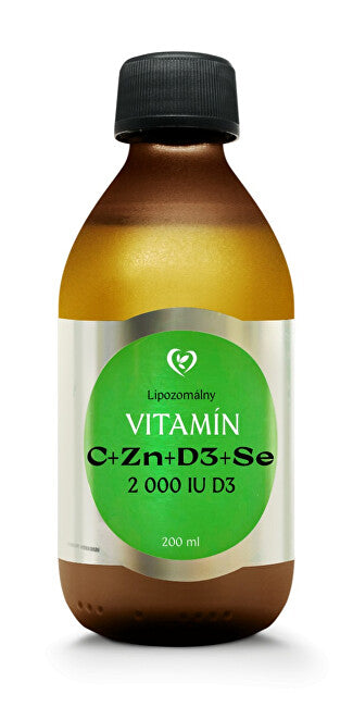 Zdravý svet Vitamina C lipozomală + D3 + Zinc + Seleniu 200ml