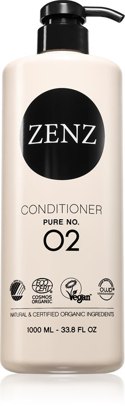 ZENZ Organic Pure No. 02 hair conditioner suitable for allergy sufferers 1000 ml