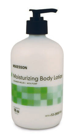 McKesson Moisturizing Body Lotion Cucumber Melon Scent, 18 oz Pump Bottle, Each