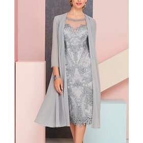 Women's Wrap Elegant Sun Protection 3-4 Length Sleeve Chiffon Wedding Guest Wraps With Pure Color For Wedding Spring  Summer