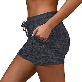 yellowstone yellowstone eksplosiv yoga afslappet elastiske sportsshorts med snørebånd